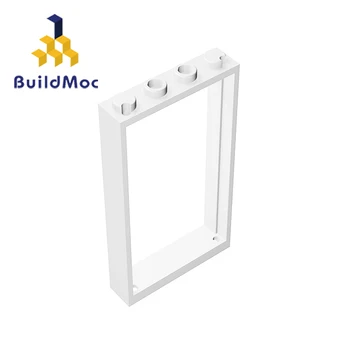 BuildMOC Uyumlu Toplar Parçacıklar 60596-30179 1x4x6 Yapı Taşları Parçaları DIY elektrikli Toplu Modeli Eğitici Çocuk Oyuncak
