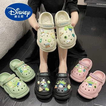 Buzz Lightyear Alien Takunya Disney Oyuncak Hikayesi ayakkabı tokası Seti Takunya Süs Anime Sandalet çocuk noel hediyesi