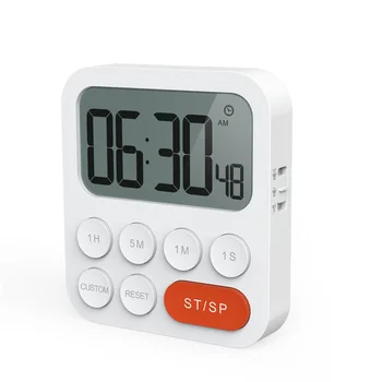 ChuHan Akıllı LCD Dijital Zamanlayıcı Mutfak Geri Sayım Kronometre Mutfak Pişirme Saati Pişirme Kronometre Duş Çalışma Sayacı