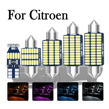 Citroen için C4 Picasso Grand Picasso C1 C2 C3 C5 Aircross Kaktüs C6 C8 araba LED iç ışık Canbus oto aksesuarları