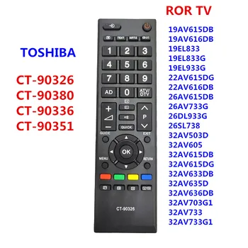 CT - 90326 Yeni Yedek Uzaktan Kumanda TOSHIBA 3D akıllı TV CT90326 CT-90380 CT-90386 CT-90336 CT-90351