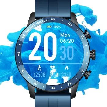 CURREN Yeni akıllı saatler Erkekler için Büyük 1.3 inç Retina HD Ekran Uzun Bekleme Spor Spor Kol Saatleri IP68 Su Geçirmez