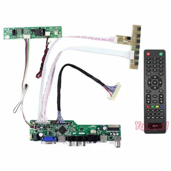 Denetleyici Kurulu Kiti G170EG01 V1 1280 * 1024 TV + HDMI + VGA + AV + USB LCD ekran sürücü panosu