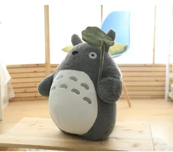 dev japon peluş oyuncak kawaii Totoro Peluş Oyuncaklar Japon tarzı Stüdyo Ghibli Anime Kedi Dolması Hayvan Uzun Komşum Yastık