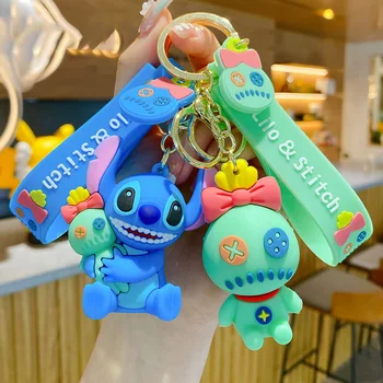 Disney Dikiş Anahtarlık Oyuncak Araba Anahtarlık Figür Oyuncak Kolye Küçük Şirin Çocuk Doğum Günü İçin Hediye Çanta Aksesuar Anahtarlık Scrump 