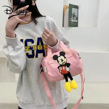 Disney Mickey Mouse Bir Omuz Kız Karikatür Çocuk askılı çanta Yüksek Kaliteli Sevimli Mini Çanta Moda Trendi