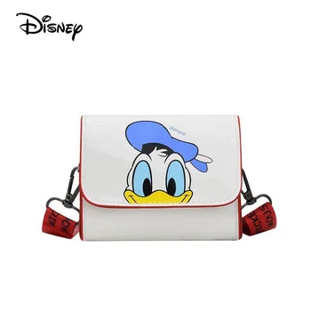 Disney Mickey Mouse Minnie omuz çantaları Karikatür Mickey Anime Su Geçirmez Silikon Çanta Bebek Anaokulu Öğrencileri Kızlar için