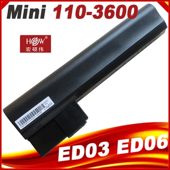 Dizüstü bilgisayar HP için batarya Mini 110-3500 Mini 110-3600 Mini 110-3700 dizüstü bilgisayarlar ED03 ED06 ED06066 HSTNN-LB1Y 630193-001 HSTNN-UB1Y 61456
