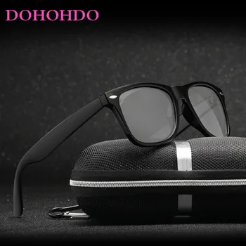 DOHOHDO Polarize Fotokromik Güneş Gözlüğü Klasik Erkekler Bukalemun Renk Değişikliği Sürüş güneş gözlüğü Erkek Retro Marka Gözlük UV400