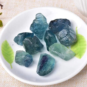 Doğal Yeşil florit Kristal Taş Şifa Kuvars Cevheri Mineral enerji taşı Florit Süsler Kaya mineral örneği DIY hediye