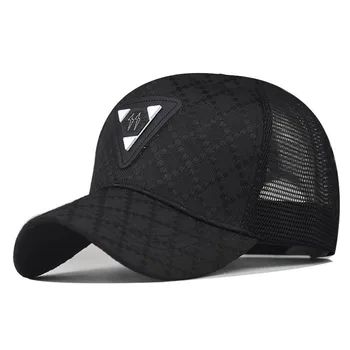 Erkek Tasarımcı Şapka Snapback Nefes Örgü beyzbol şapkası Erkekler Kadınlar için Lüks Marka Şapka Envios Gratis A Estados Unidos Baba Şapka
