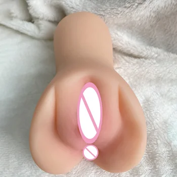 Erkekler için seksi Oyuncaklar 3D Gerçekçi Yapay Vajina Cep Pussy Gerçek Vajina Sextoys Silikon Yetişkin Ürünleri Erkek Masturbators Fincan