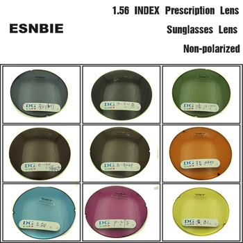 ESNBIE OPTİK Özelleştirilmiş Tonu Lensler Reçete Lens Gözler için 1.56 Endeks Asferik Lens Renkli Gözlük Lens