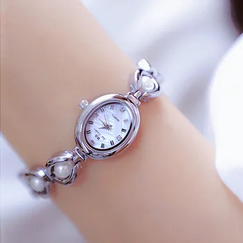 Feminino Kadınlar Lüks Marka İzle 1685 Kuvars Bayanlar Bilek Saatler Rhinestone Kadın İzle Reloj Mujer 2022