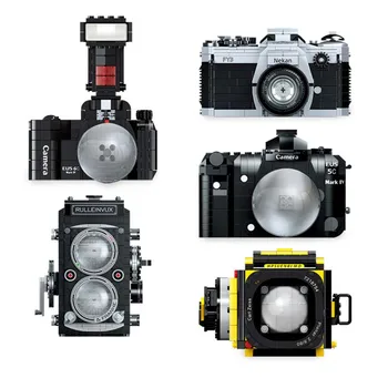Fikirleri Retro Mini dijital kamera 316F FY3 Yapı Taşları Retro Toplama Oyuncaklar EUS 5C 6C Kamera Modeli Tuğla Klasik Çocuk Oyuncakları