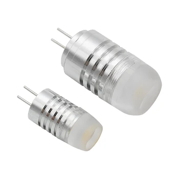 G4 led ışık ampul 1W 2W spot alüminyum gövde Lamparas DC 12V yüksek güç yerine 10W 20W halojen lamba avize kristal ışık