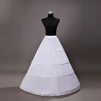 Gelin düğün elbisesi Çemberler Etek Desteği Bayan Kızlar Parti Balo Balo Elbise İç Substrat Kombinezon Uzun Jüpon