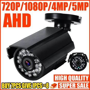 GERÇEK SONY-IMX326 720 P 1080 P 4MP 5MP AHD MİNİ KAMERA 2.0 MP Dijital FULL HD CCTV Güvenlik Gözetim ev / Açık Su Geçirmez
