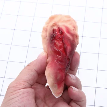 Gerçekçi Zombi 3D Skar Dövmeler Sahte İzleri Kostüm Korku Yara Kan Yaralanma Sticker (Desen)