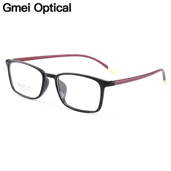 Gmei Optik Ultralight TR90 Erkekler Kadınlar İçin Optik Gözlük Çerçeveleri Plastik Optik Gözlük Çerçeve Miyopi Gözlük Oculos M5003