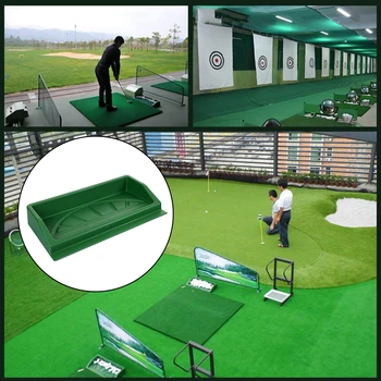 Golf Sürüş Aralığı Topu Tepsisi Dayanıklı ABS Plastik Golf Tepsisi Topu Sepetleri Golf Aksesuarları Golf Topu Konteyner