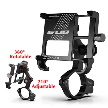 GUB Alüminyum Bisiklet telefon tutucu MTB Yol Bisikleti telefon tutucu Motosiklet USB Güç Desteği gidon Standı 3.5