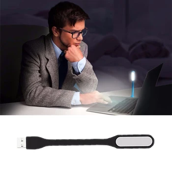 Göz bakımı LED kitap ışıkları USB tak esnek ayarlanabilir okuma lambası Laptop klavye aydınlatma taşınabilir Mini gece Lambası