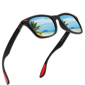 gümrükleme satış Polarize Güneş Gözlüğü Erkek Kadın Sürüş Kare Kare güneş gözlüğü Sert Parlama Ortadan Kaldırmak Shades okülo UV400