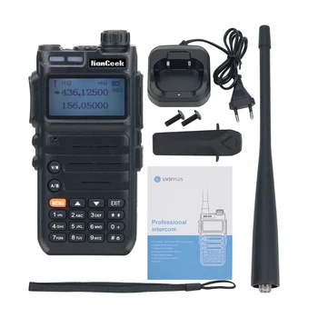 HamGeek HG685 15W VHF UHF Radyo Walkie Talkie 136-174Mhz 400-470Mhz el telsizi 128CH
