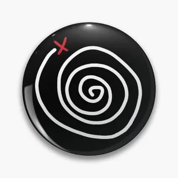 Hayat Garip Geri Sarma Logo Özelleştirilebilir Yumuşak Düğme Pin Metal Sevimli Sevgilisi Rozeti Dekor Moda Karikatür Hediye Komik Yaka
