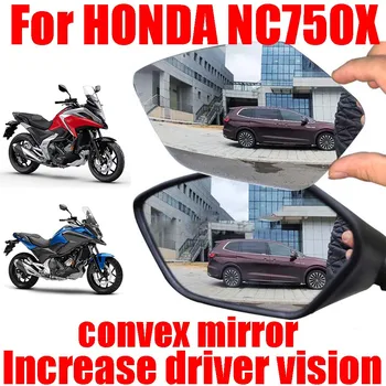 HONDA için NC750X NC750 X NC 750 X NC 750X Aksesuarları Dışbükey Ayna Artırmak dikiz aynaları Yan Ayna Görüş Görüş Lens Parçaları