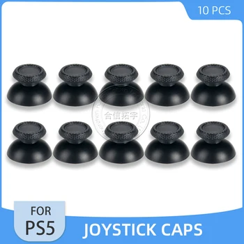 HOTHINK 10 adet Yedek Joystick Kapaklar PS5 Denetleyici 3D Analog Thumb Çubuk Kapak Kılıf PlayStation 5 DualSense