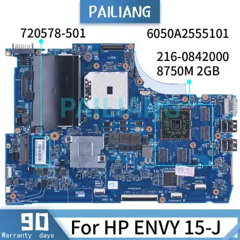 HP ENVY 15-J SOKET FS1 8750M 2GB Laptop Anakart 6050A2555101 720578-501 216-0842000 DDR3 Dizüstü Anakart