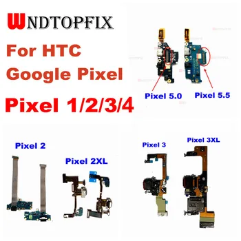 HTC Google Pixel 2 XL için USB şarj portu Google Pixel 3 XL İçin şarj portu Dock Tak Bağlantı Kurulu Piksel 4 XL şarj portu