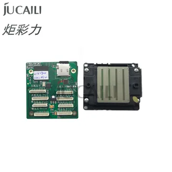Jucaili 4720 İkincil kilitli baskı kafası Epson 4720 için dekoder kartı ile Allwin Xuli Mimaki su bazlı yazıcı Memesi