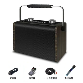 Kablosuz mikrofon bluetooth hoparlör multimedya ev sineması karaoke tv bilgisayar hoparlör radyo taşınabilir subwoofer caixa de som