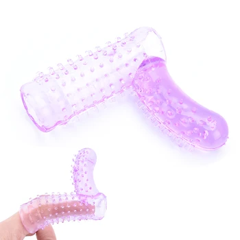 Kadın Masturbator Masaj Klitoris Teşvik Seks Oyuncakları Pussy Parmak Kollu Vibratör Kadınlar İçin Lezbiyen Orgazm Yetişkin Ürünleri
