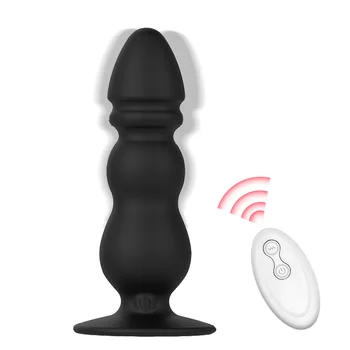 Kadınlar için seks Oyuncakları Güçlü Enayi İle prostat masaj aleti g-spot Stimülatörü Anal Plug Vibratör 10 Hız Yetişkin Ürünleri