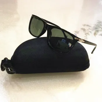 KAPELUS erkek yeni moda gözlük erkek güneş gözlüğü içerir siyah kutular 0 Tasarımcı siyah ve gri güneş gözlüğü 825