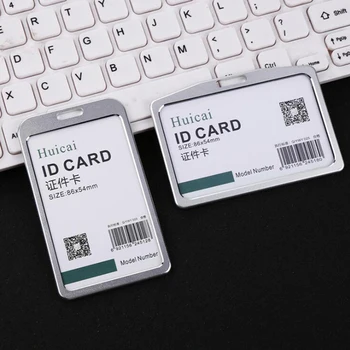 Kartvizit kutusu Tutucu Kredi kart tutucu Metal Kutu Kapak Erkekler Kadınlar İş kimlik kartı Tutucu cüzdan