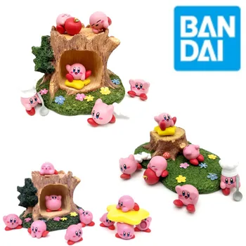 Kawaii Kirby Oyunları Anime Figürü aksiyon figürü çocuk oyuncakları Erkek Kız Çocuklar Sevimli Bebek Koleksiyon çocuk Doğum Günü Hediyeleri