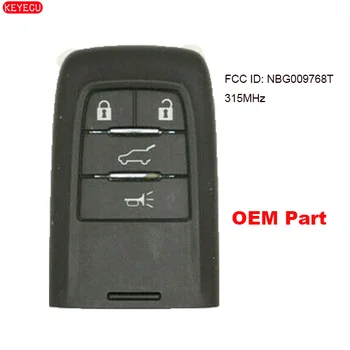 KEYECU OEM 4 Düğme 315 MHz Uzaktan Anahtar Fob için SAAB 9-4x 9-5 2010 2011 FCC ID: NBG009768T