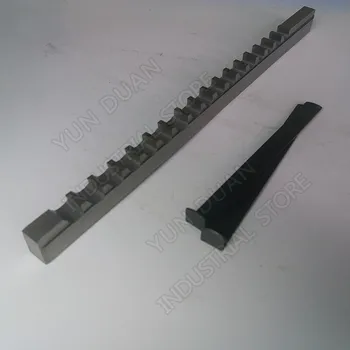 Keyway Broach 14mm D İtme Tipi Yüksek hızlı çelik HSS Kesme Aracı CNC broşlama makinesi Metal İşleme