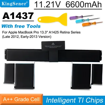 KingSener A1437 Dizüstü Bilgisayar apple için batarya MacBook Pro 13 