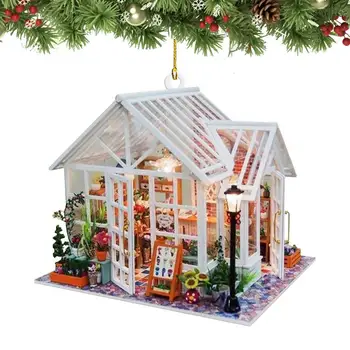Kitap Minyatür Yaratıcı Kitap Ev Süsleme Asılı Akrilik Kitap ev dekorasyonu Noel Ağacı askı süsleri İçin
