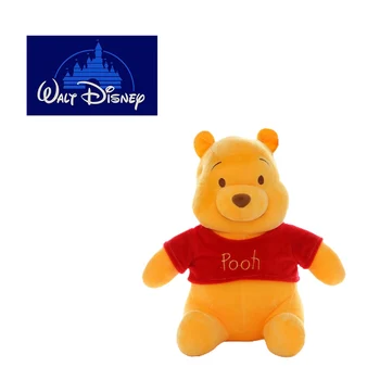 Küçük Boy Winnie The Pooh peluş oyuncak 25/35cm Disney Sevimli doldurulmuş oyuncak Doğum Günü Sahne Dekorasyon Noel Hediyesi