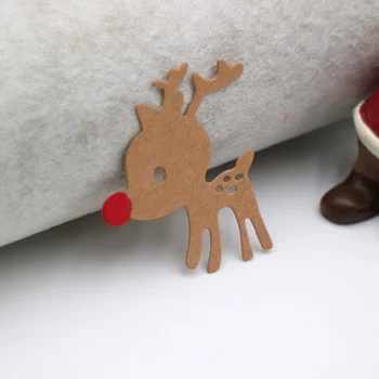 Küçük Wapiti Kesme Ölür Karalama Defteri Noel Geyik Kağıt Kesme Kabartma Zanaat Kalıp Kesim DIY Albüm Kapağı Kalıp
