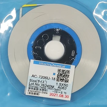 LCD Anizotropik İletken ACF Filmi: AC-7206U-18 AC7206U-18 Yeni Tarih Kodu