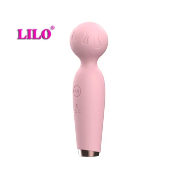 LILO Güçlü Vibratörler Sihirli Değnek vücut titreşimli masaj aleti Bayanlara Seks Oyuncak Klitoris Stimülatörü Kadın Yetişkin Seks Ürünleri