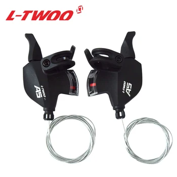 LTWOO A5 3x9 Hız 27S Vites Kolu Kiti 9V Sağ Değiştiren 3S Sol Değiştiren Bisiklet Attırıcı Tetik Değiştiren MTB Bisiklet Parçaları